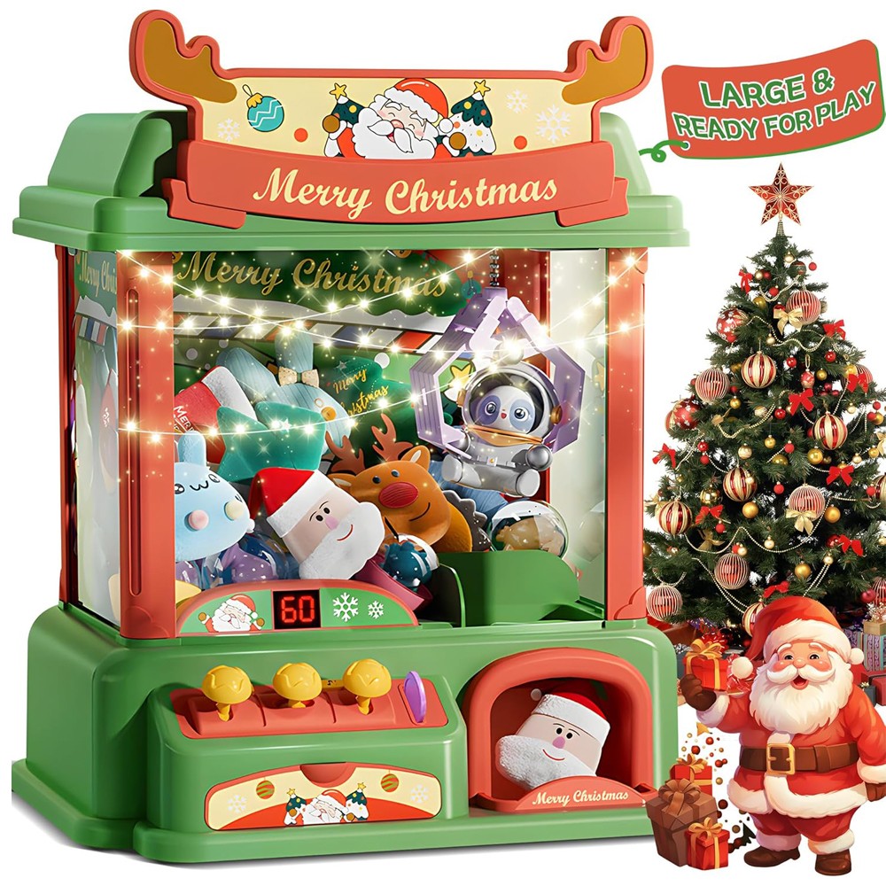 Candy Vending Machine - Kerst Klauw Machine Voor Kinderen Mini