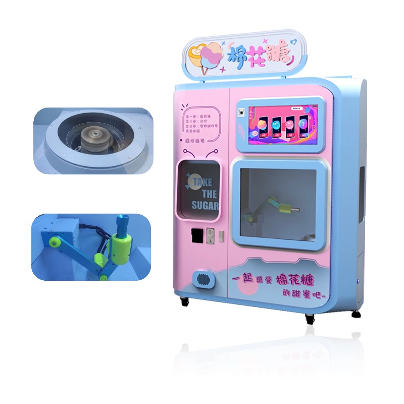 Candy Vending Machine - Suikerwattenmachine Automatische Elektronica Productiemachines Marshmallow Automaat