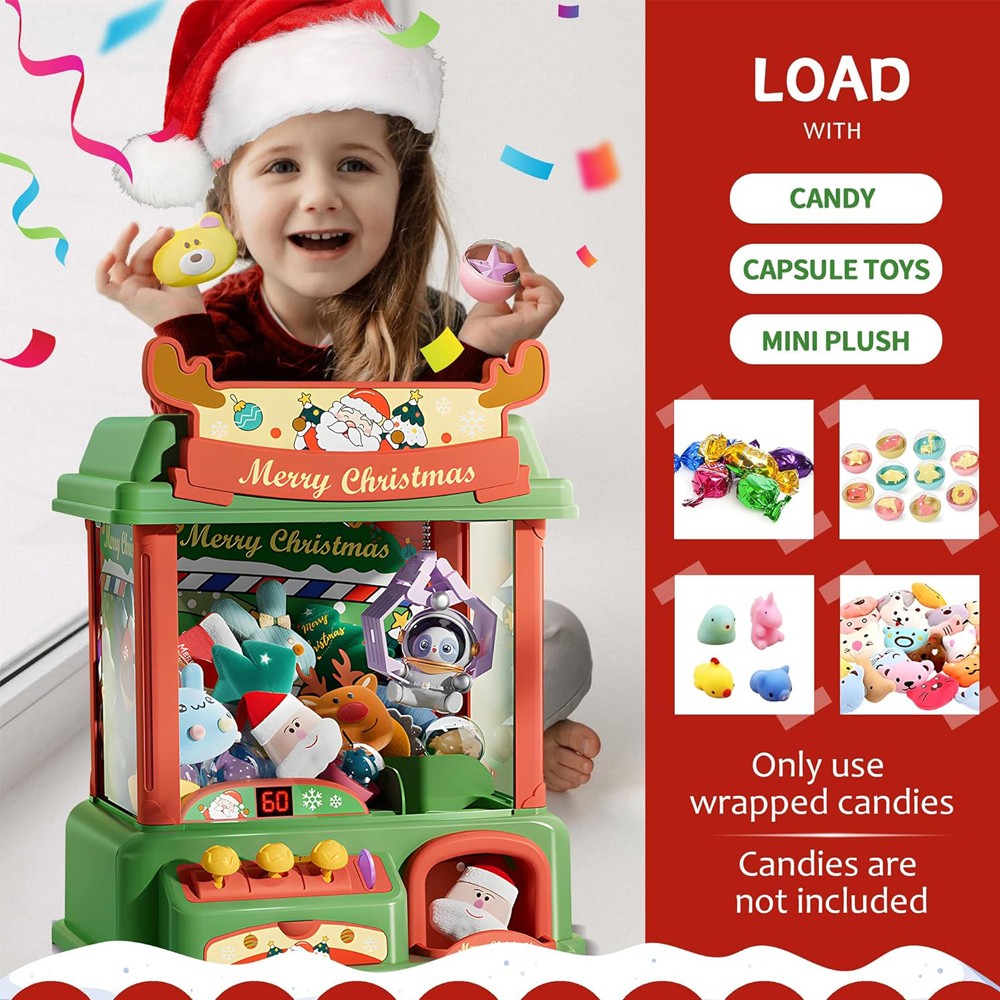 Kerst Klauw Machine Voor Kinde - Candy Vending Machine recensie en prijs