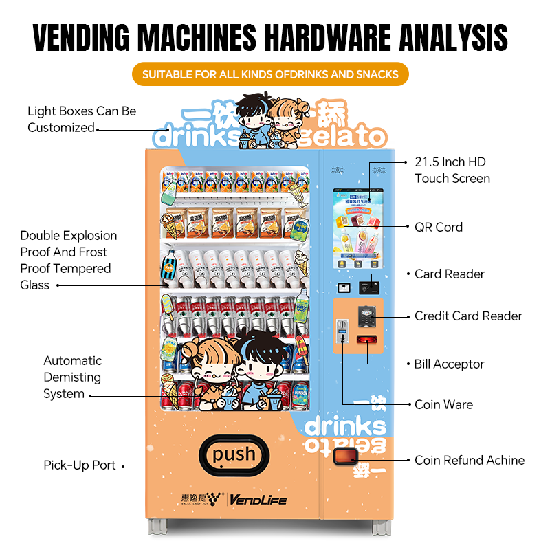 Fabrieksdirecte verkoop 24 uur - Popcorn Vending Machine recensie en prijs