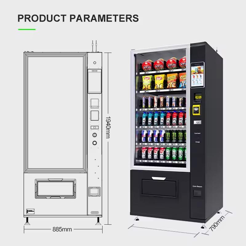 Automatische frietjesautomaat, - Commercial Vending Machine recensie en prijs
