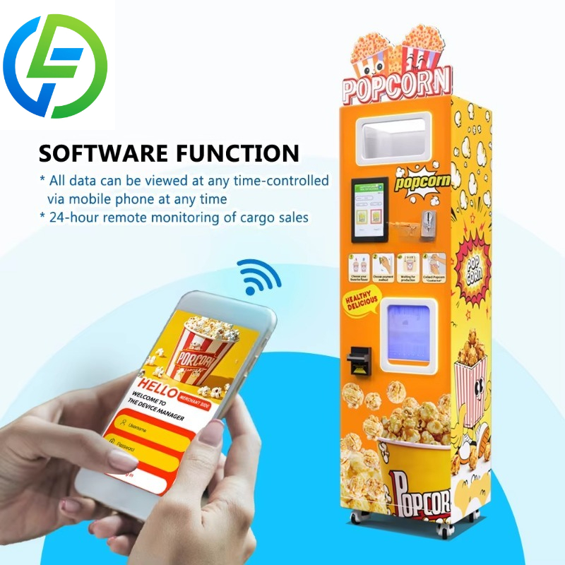 Op maat gemaakte 24/7 popcorn- - Popcorn Vending Machine recensie en prijs