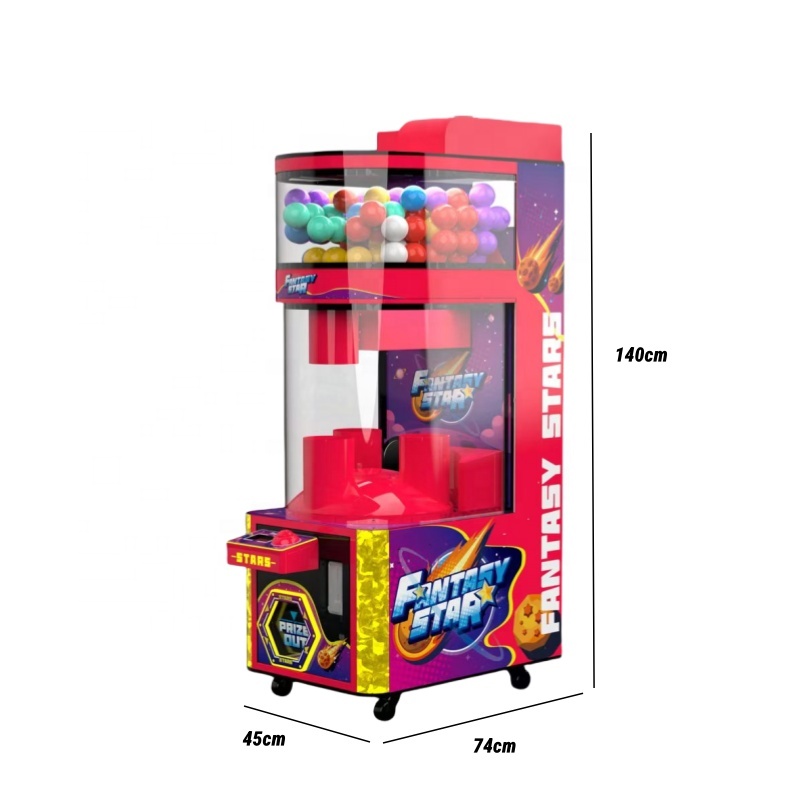 Attractiepark metalen muntbedi - Prize Capsule Toy Machine recensie en prijs