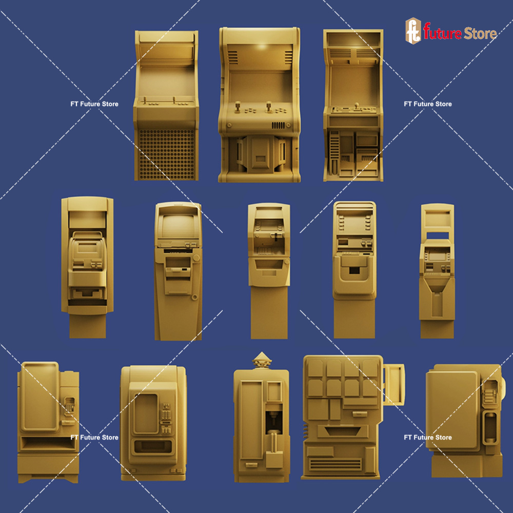 3D Print 1/64 Arcade Game Zelf - Arcade Toy Vending Machine recensie en prijs