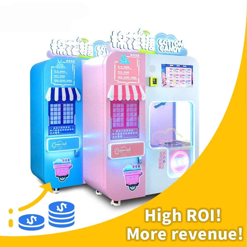 Suikerwattenautomaat 6-kleuren - Candy Vending Machine recensie en prijs